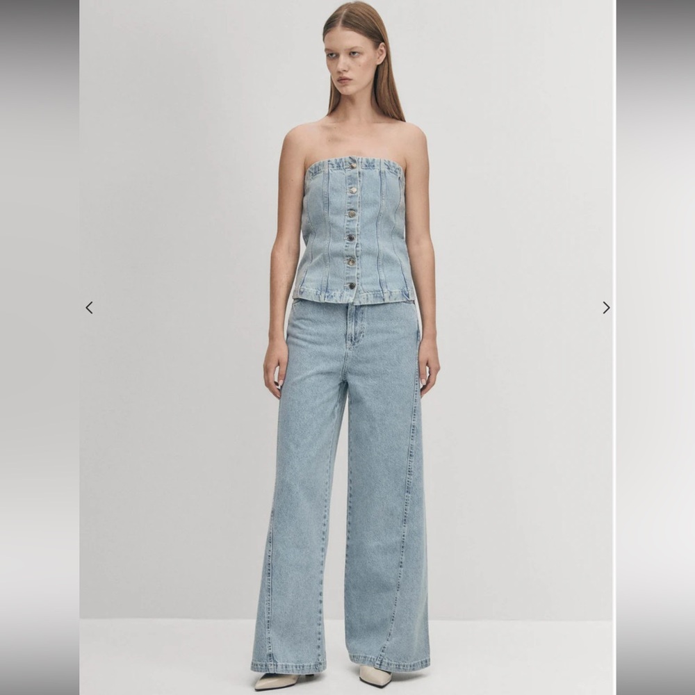 ALOHAS Magda Wide Leg Jeans - Picture 2 of 15